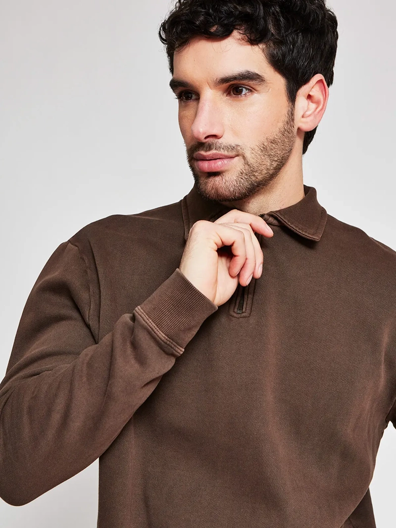 POLERÓN HOMBRE MARQUIS ALGODÓN HALF ZIPPER - 3