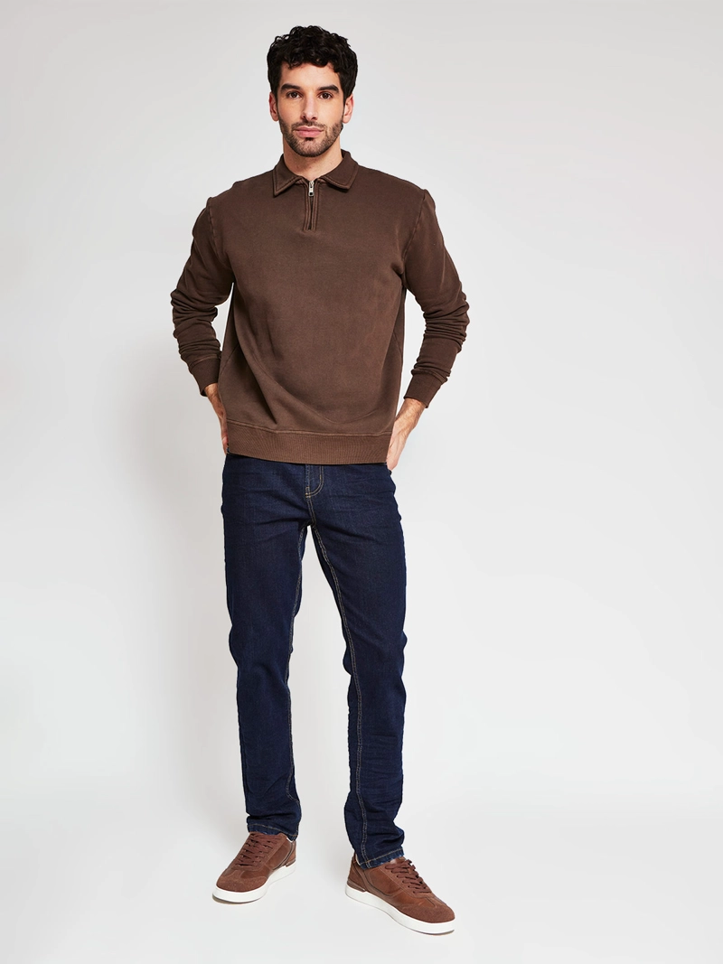 POLERÓN HOMBRE MARQUIS ALGODÓN HALF ZIPPER - 4
