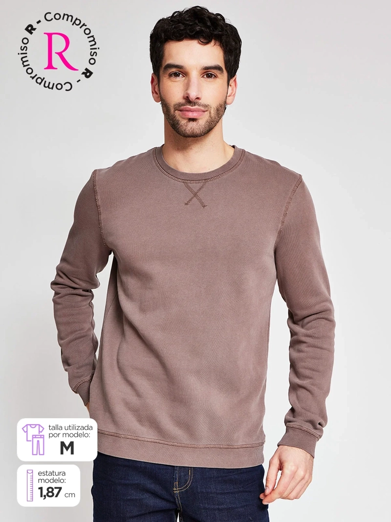POLERÓN HOMBRE MARQUIS ALGODÓN CUELLO REDONDO - 1