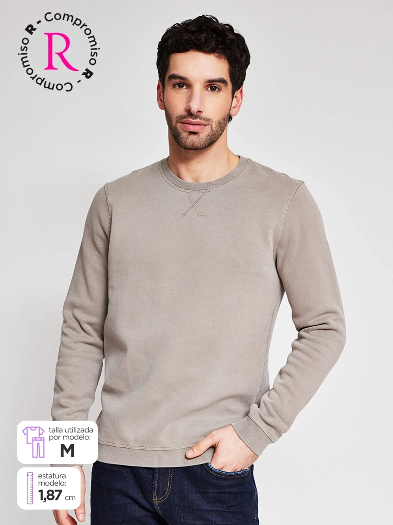 POLERÓN HOMBRE MARQUIS ALGODÓN CUELLO REDONDO - 1