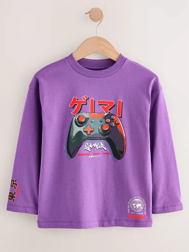 POLERA MANGA LARGA NIÑO NEXT - 2