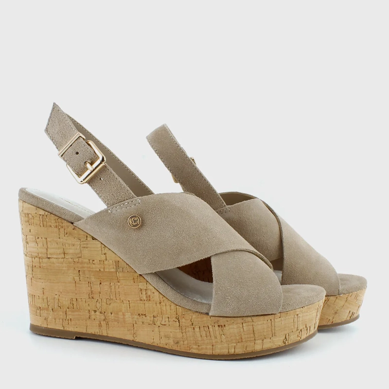 SANDALIAS MUJER CACHAREL ANET CUERO - 2