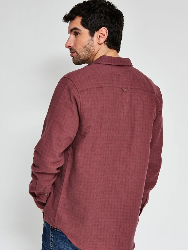 CAMISA HOMBRE BARBADOS ALGODÓN MANGA LARGA - 2
