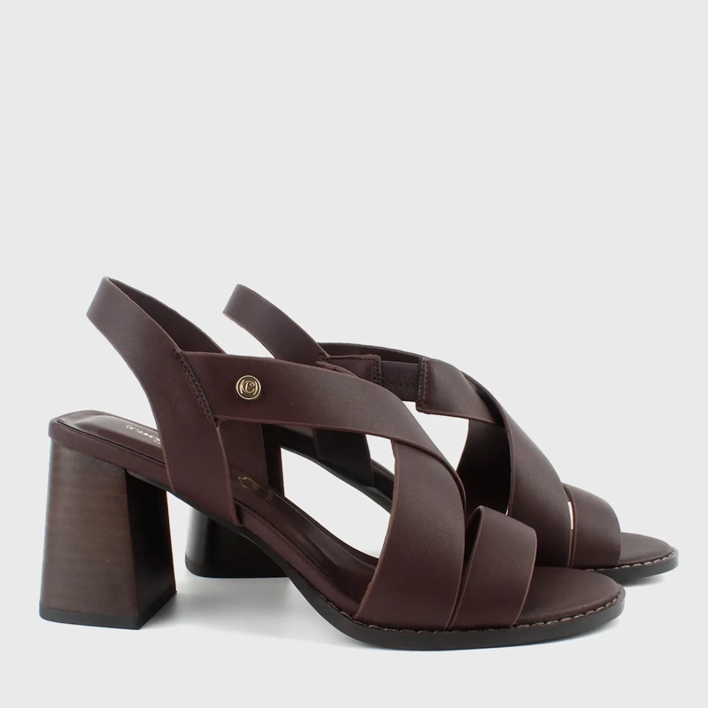 SANDALIAS MUJER CACHAREL ANUT CUERO - 2