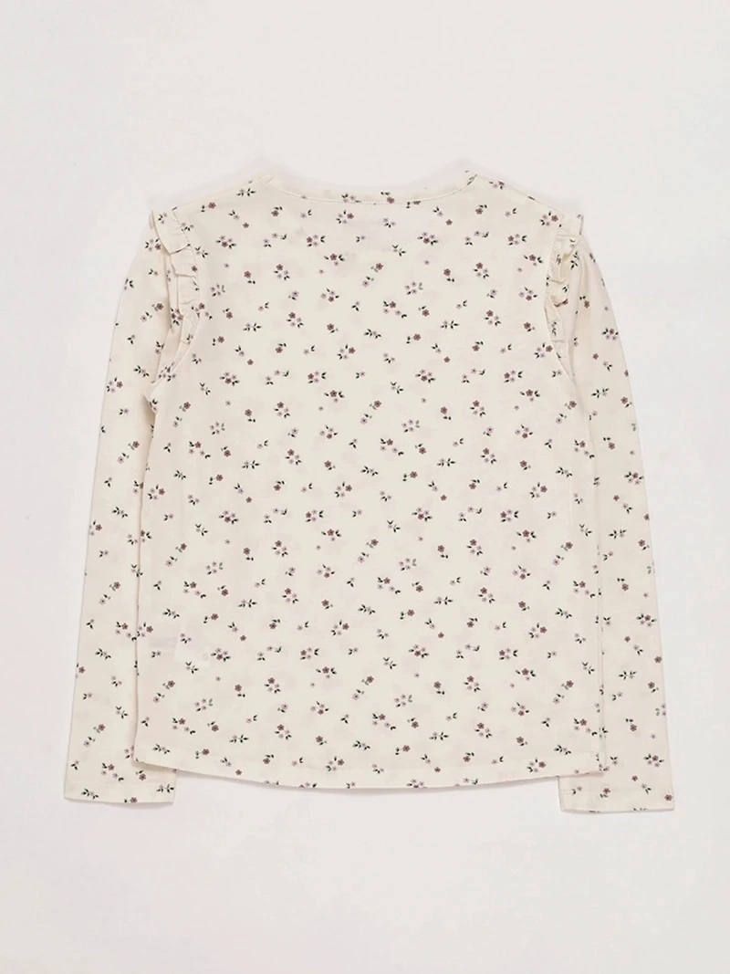 POLERA MANGA LARGA NIÑA HARVEST FULL PRINT VUELITOS - 4