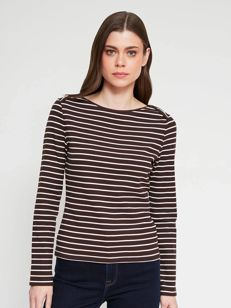 POLERA MUJER REGATTA ALGODÓN MANGA LARGA - 2