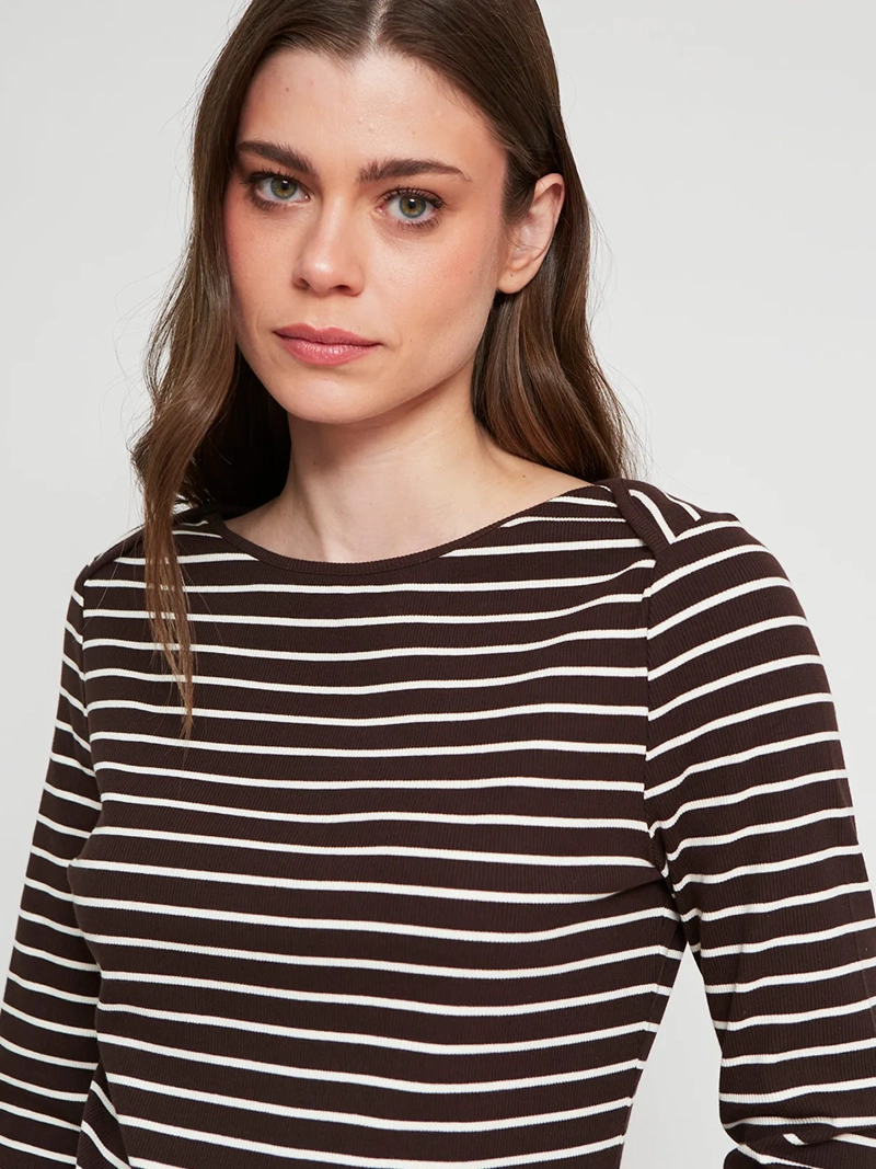 POLERA MUJER REGATTA ALGODÓN MANGA LARGA - 4