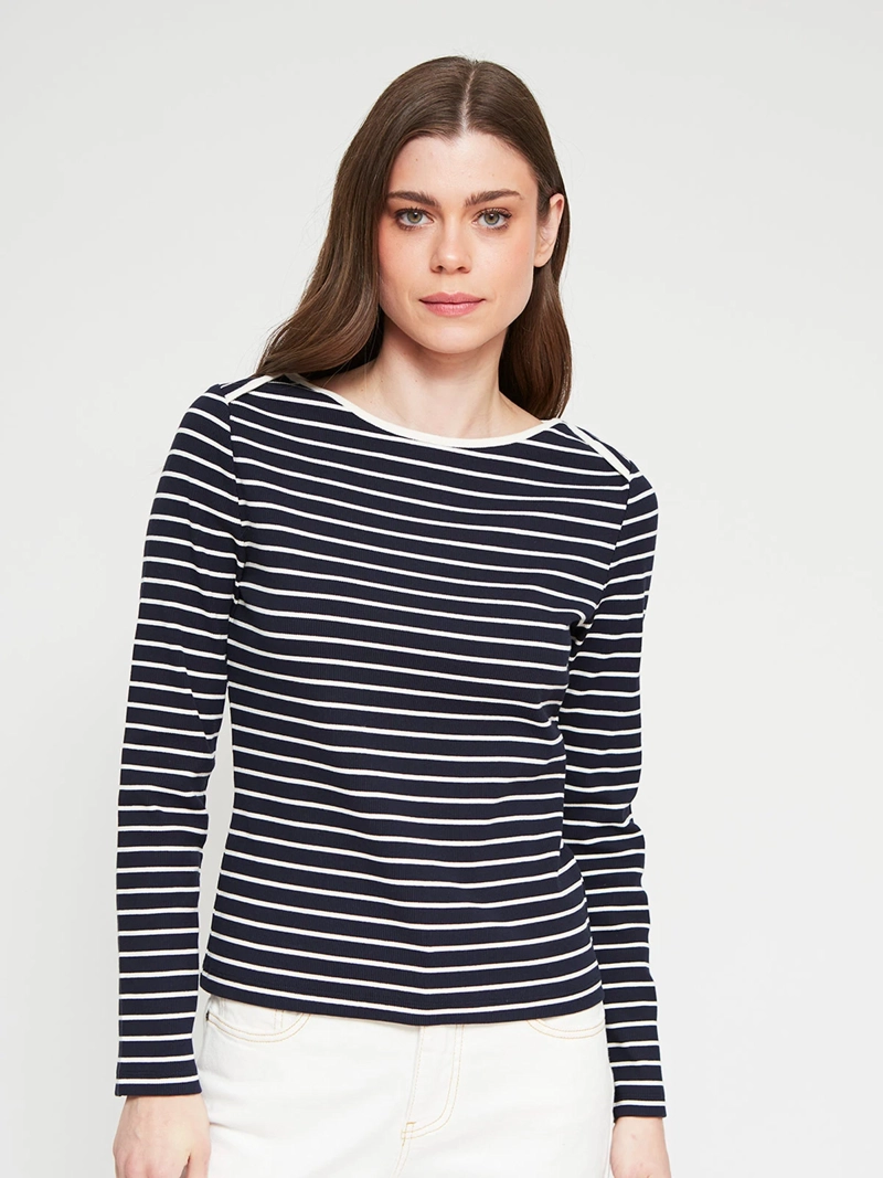 POLERA MUJER REGATTA ALGODÓN MANGA LARGA - 2