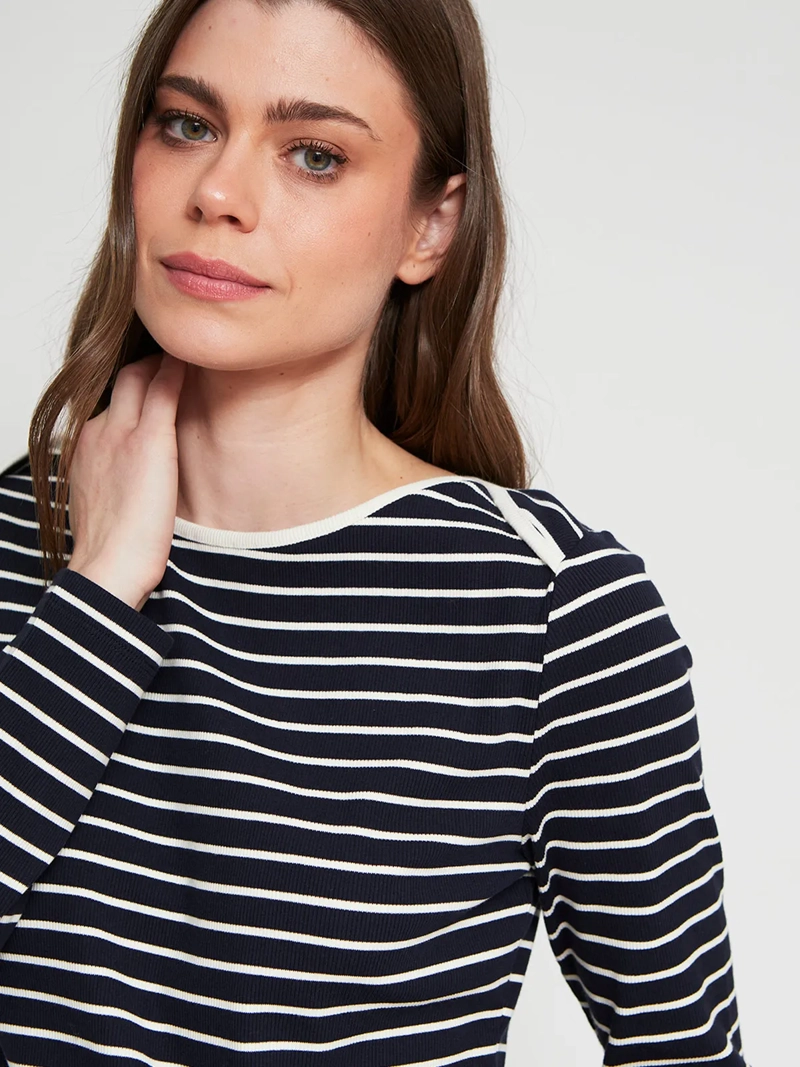 POLERA MUJER REGATTA ALGODÓN MANGA LARGA - 4