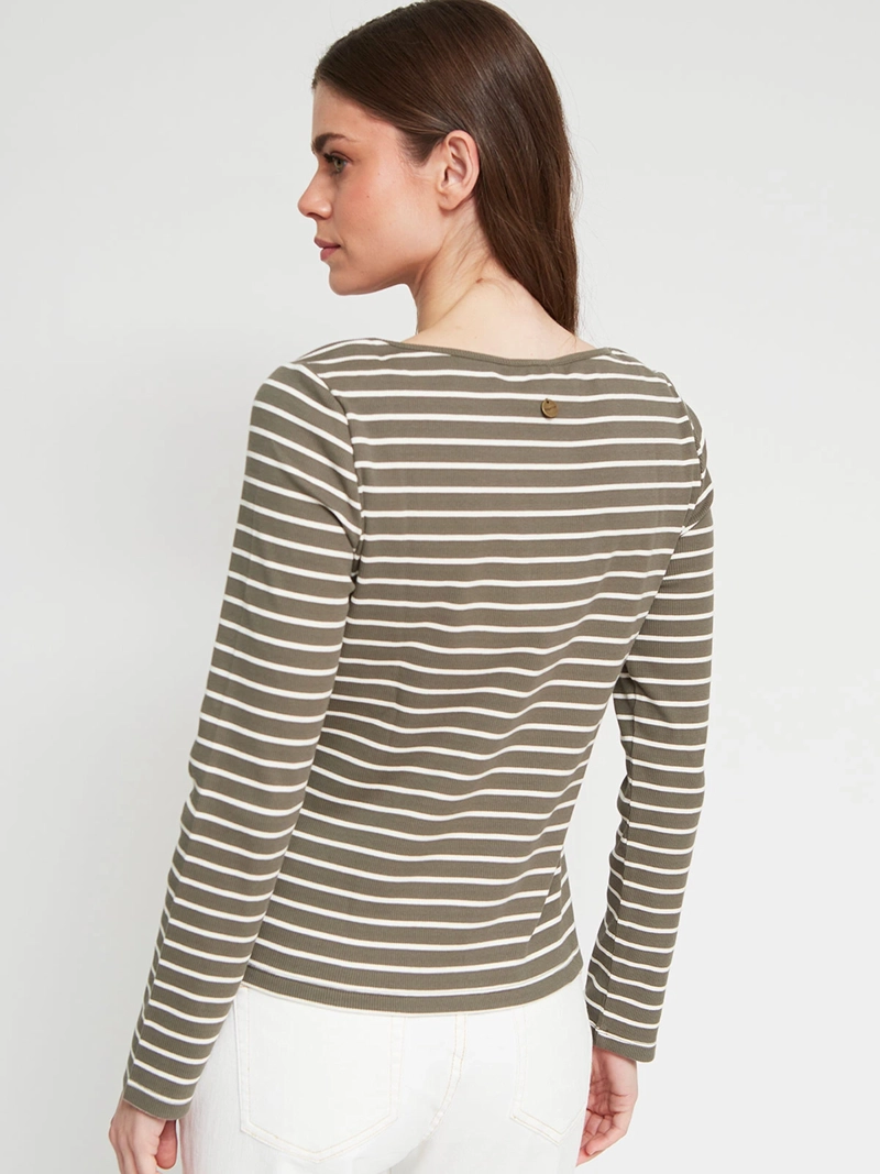 POLERA MUJER REGATTA ALGODÓN MANGA LARGA - 3