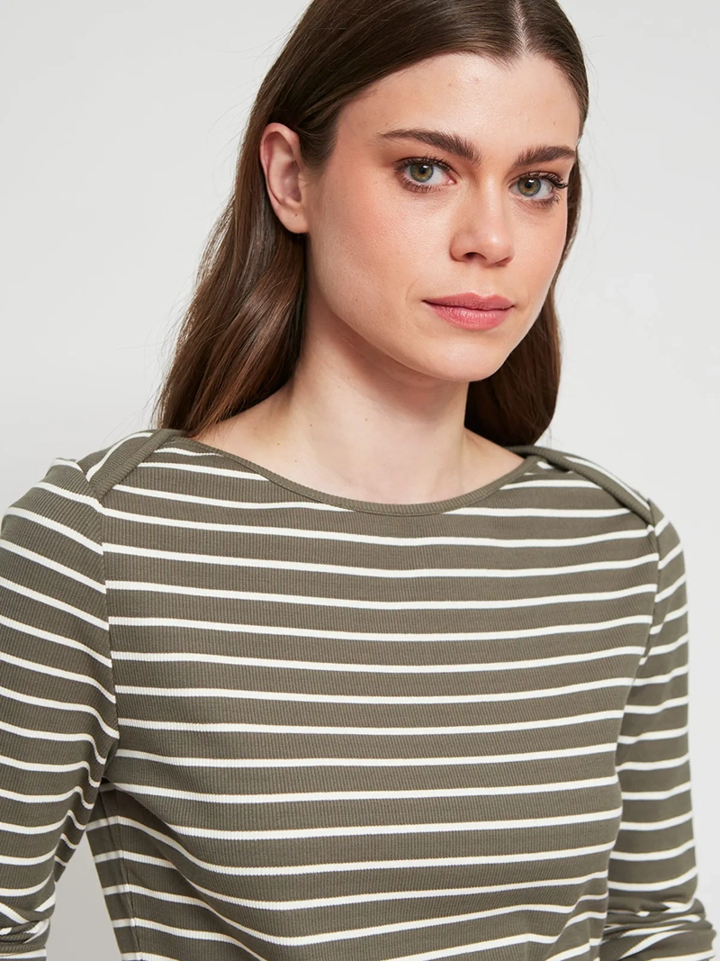 POLERA MUJER REGATTA ALGODÓN MANGA LARGA - 4
