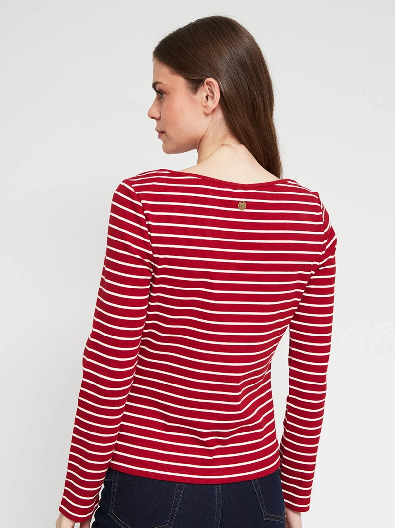 POLERA MUJER REGATTA ALGODÓN MANGA LARGA - 3