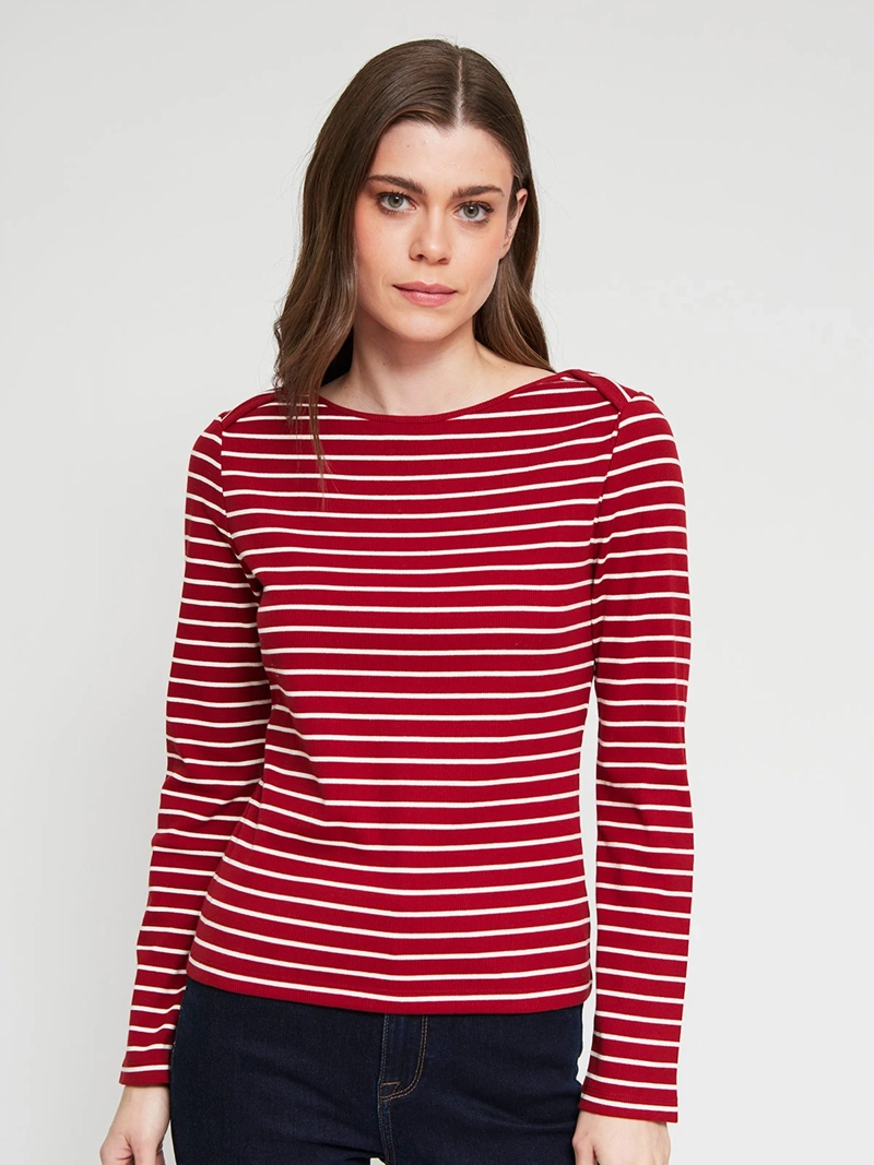 POLERA MUJER REGATTA ALGODÓN MANGA LARGA - 2