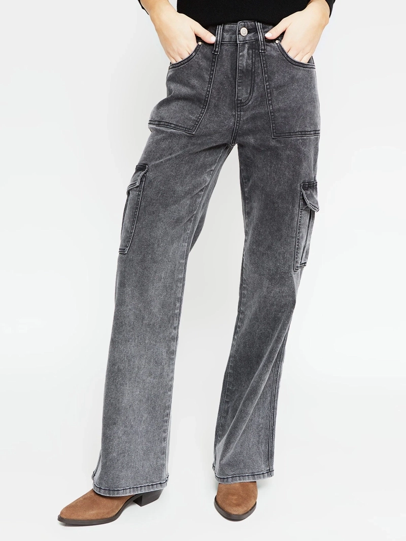 JEANS MUJER BARBADOS ALGODÓN CARGO - 2