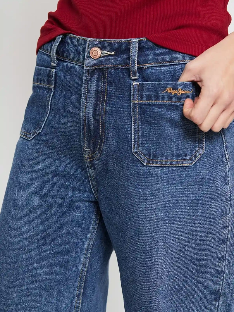 JEANS MUJER PEPE JEANS ALGODÓN  - 4