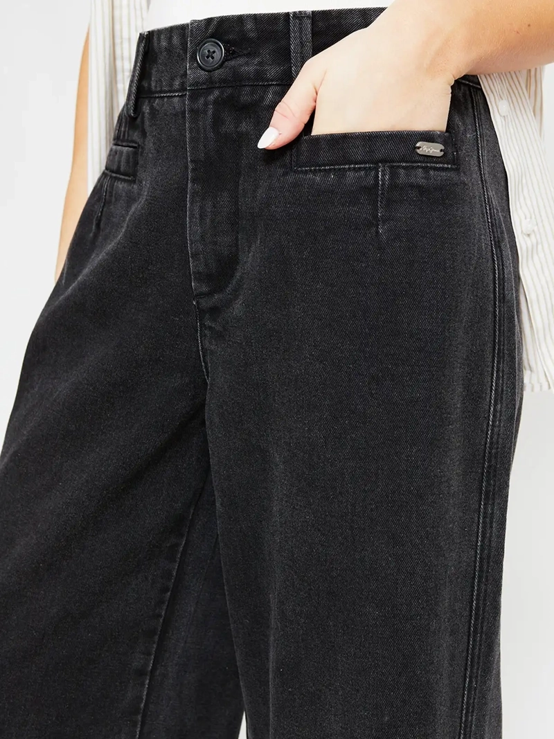 JEANS MUJER PEPE JEANS ALGODÓN WIDE LEG - 4