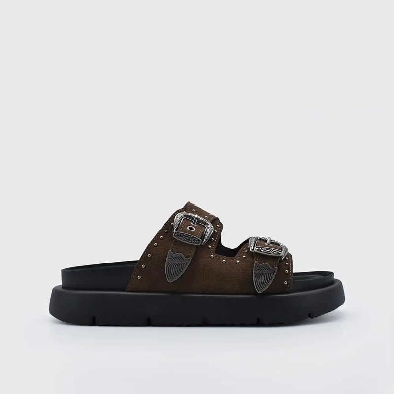 SANDALIAS MUJER BARBADOS BIKI CUERO - 1
