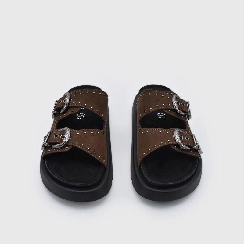 SANDALIAS MUJER BARBADOS BIKI CUERO - 5