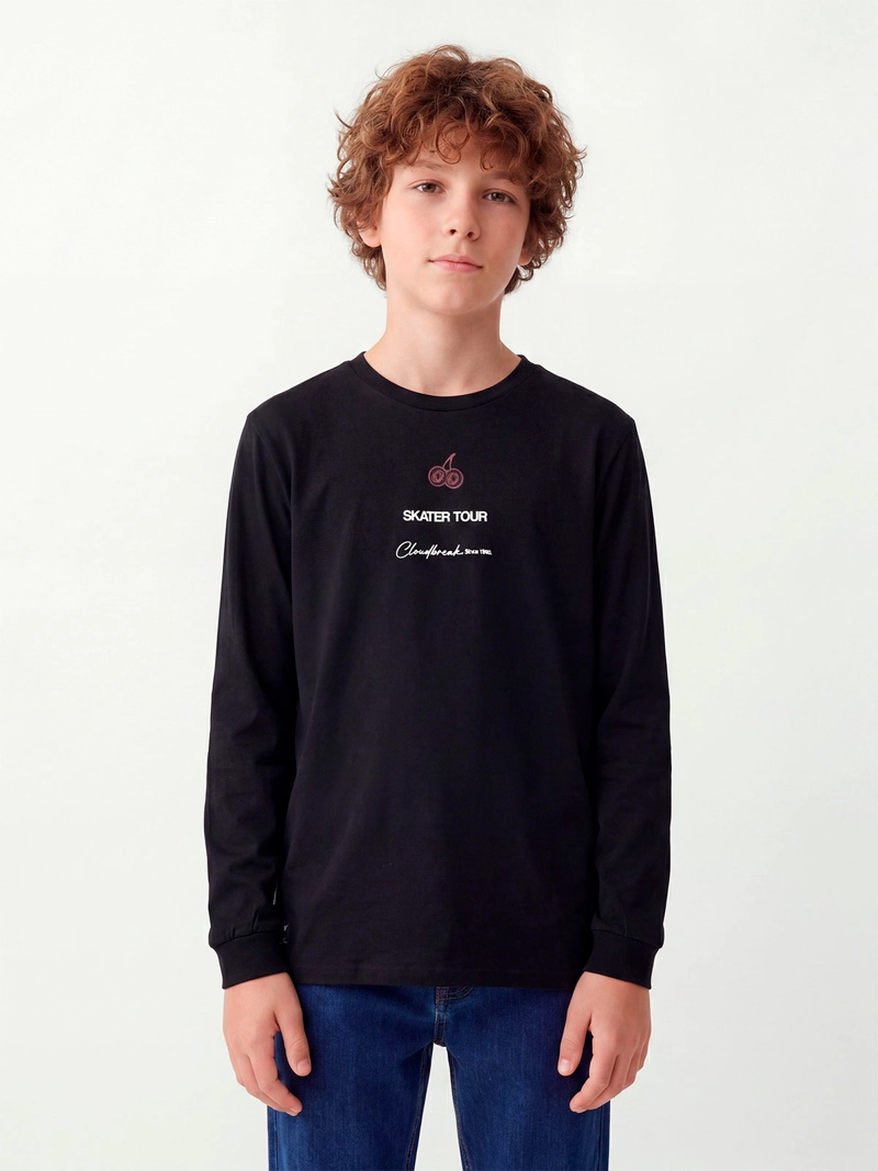 CLOUDBREAK POLERA NIÑO CLOUDBREAK ALGODÓN MANGA LARGA