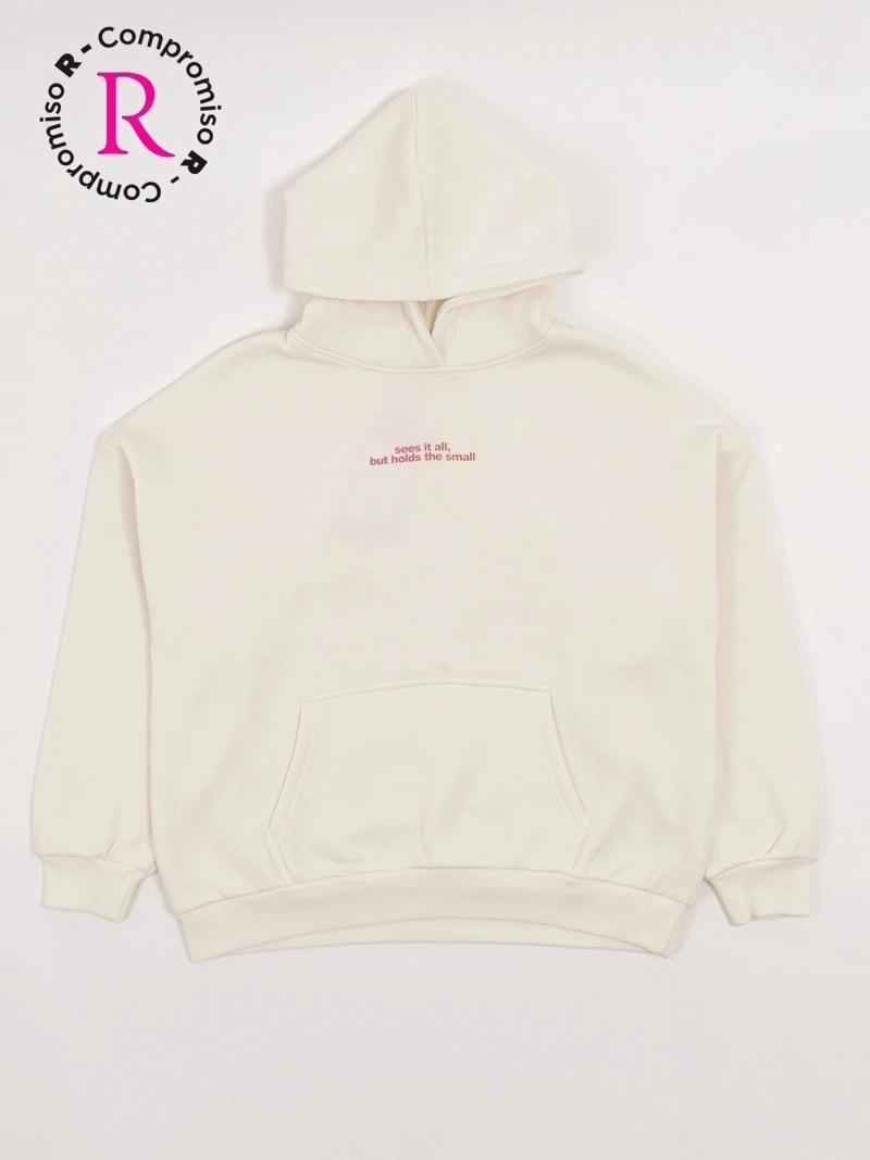 POLERÓN NIÑA INDEX TEEN CAPUCHA OVERSIZE - 3