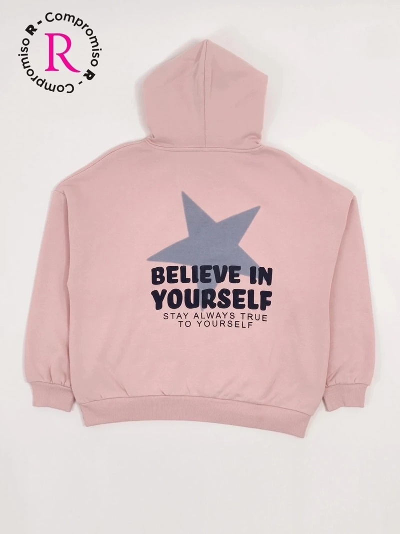 POLERÓN NIÑA INDEX TEEN CAPUCHA OVERSIZE - 3