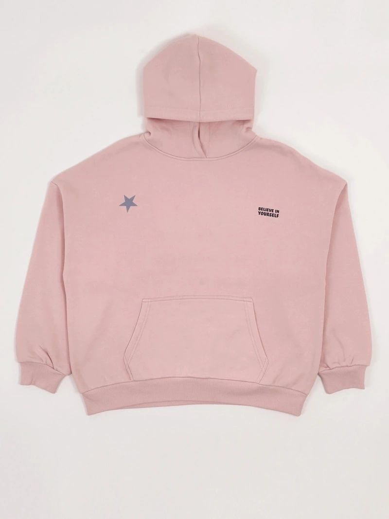 POLERÓN NIÑA INDEX TEEN CAPUCHA OVERSIZE - 4