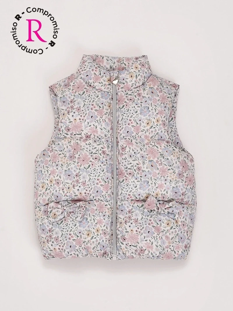 PARKA SIN MANGAS NIÑA BABY HARVEST ABOTONADA - 3