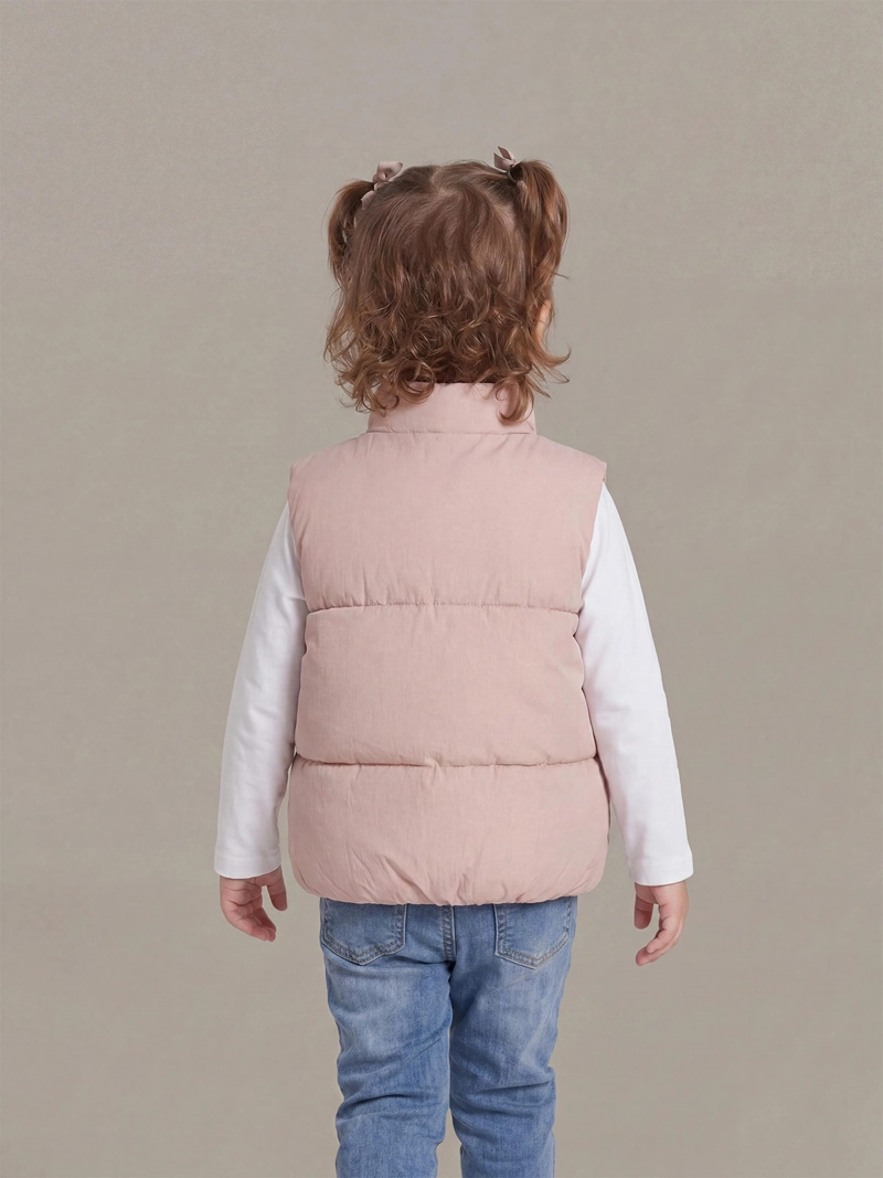 PARKA SIN MANGAS NIÑA BABY HARVEST ABOTONADA - 2
