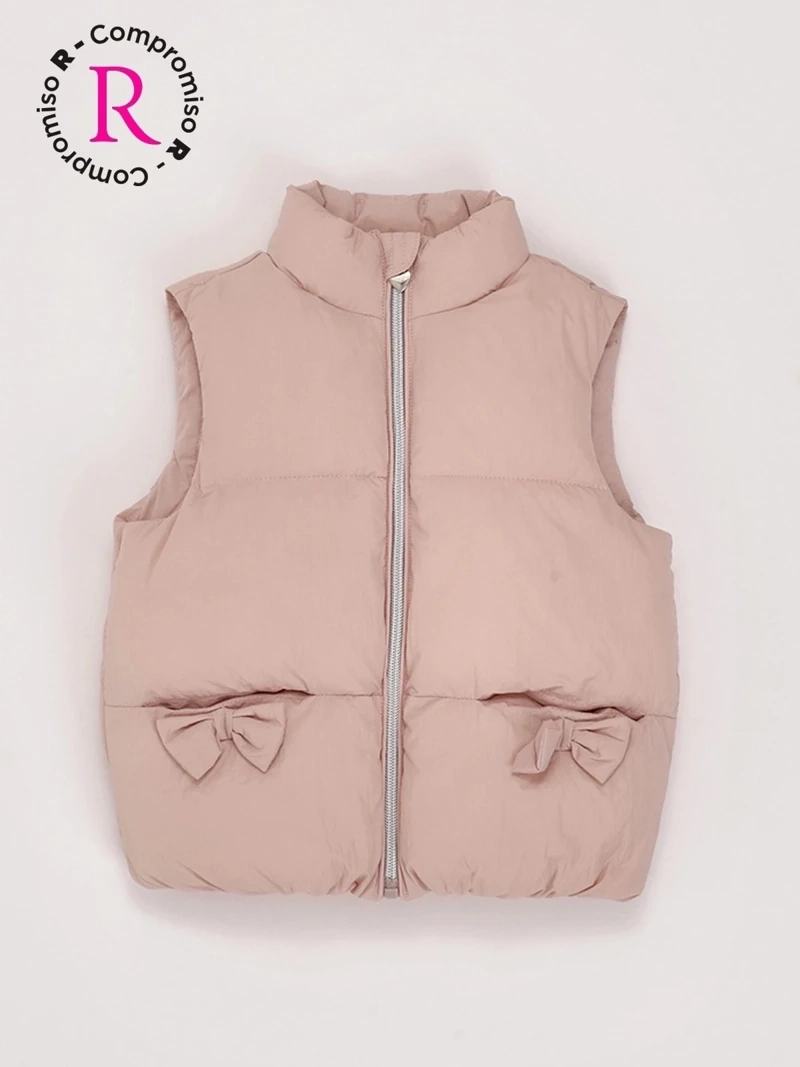 PARKA SIN MANGAS NIÑA BABY HARVEST ABOTONADA - 3