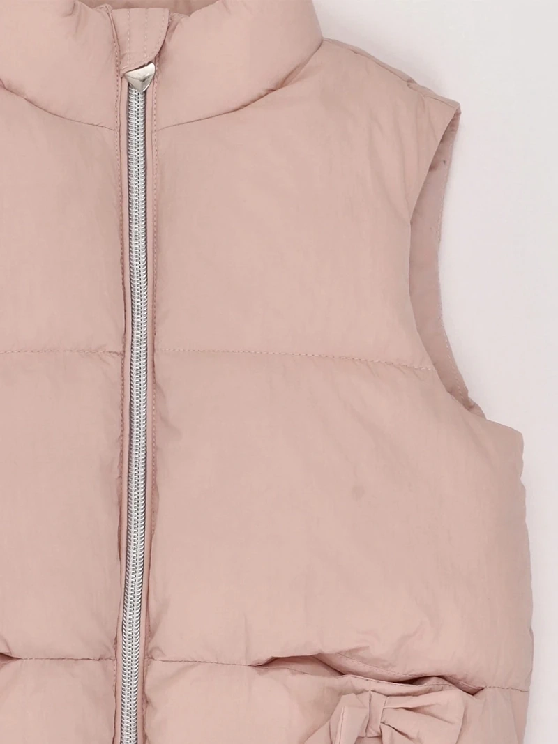 PARKA SIN MANGAS NIÑA BABY HARVEST ABOTONADA - 5