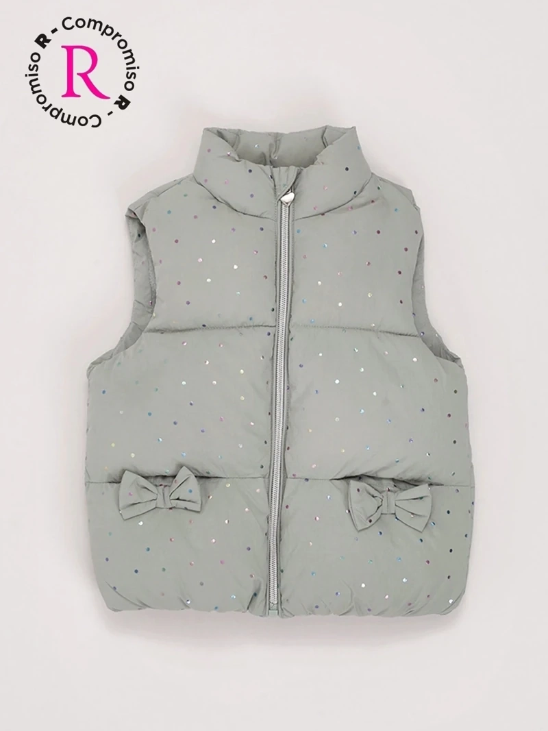 PARKA SIN MANGAS NIÑA BABY HARVEST ABOTONADA - 3