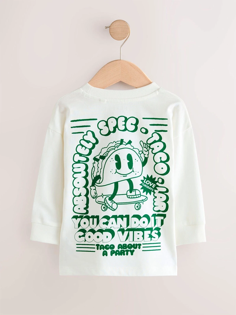 POLERA MANGA LARGA NIÑO NEXT - 2