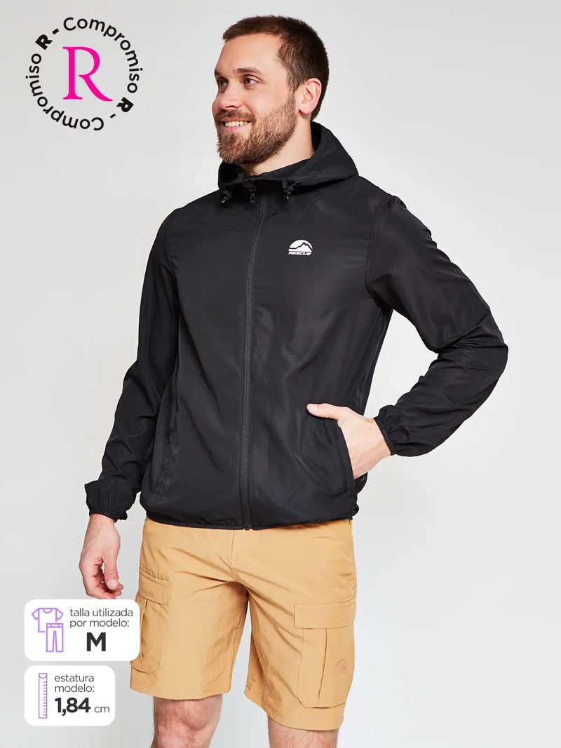 CHAQUETA CORTAVIENTO HOMBRE RESCUE - 1