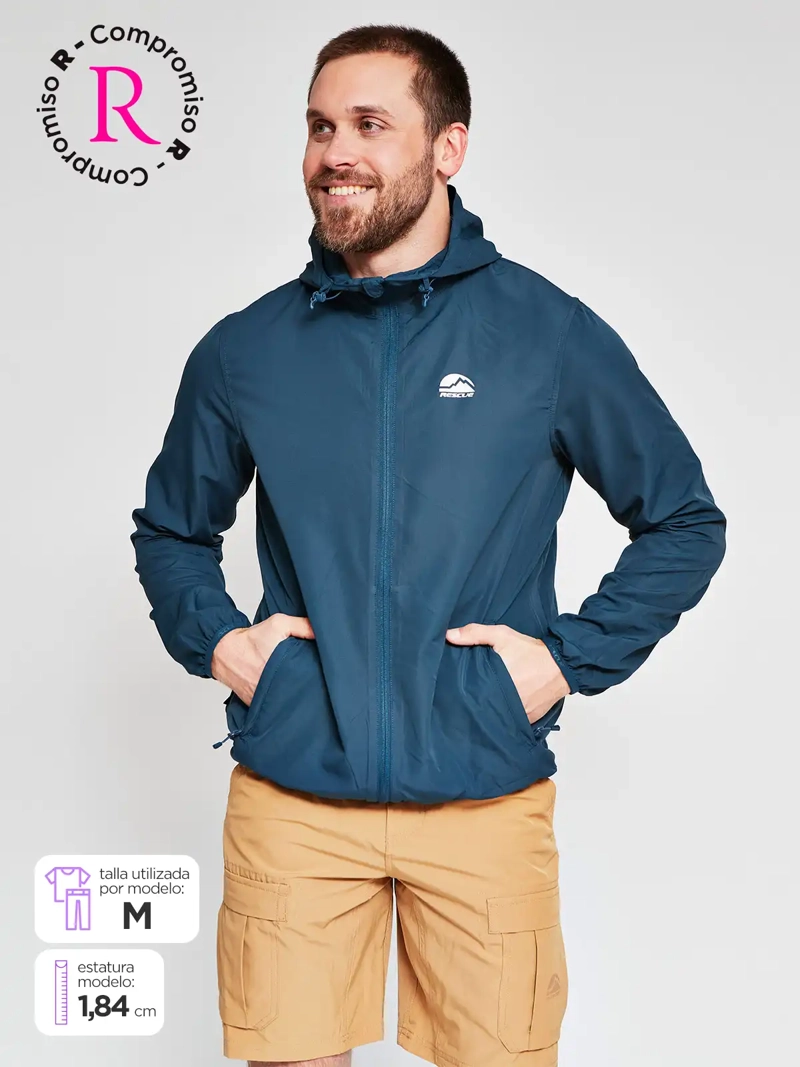 CHAQUETA CORTAVIENTO HOMBRE RESCUE
