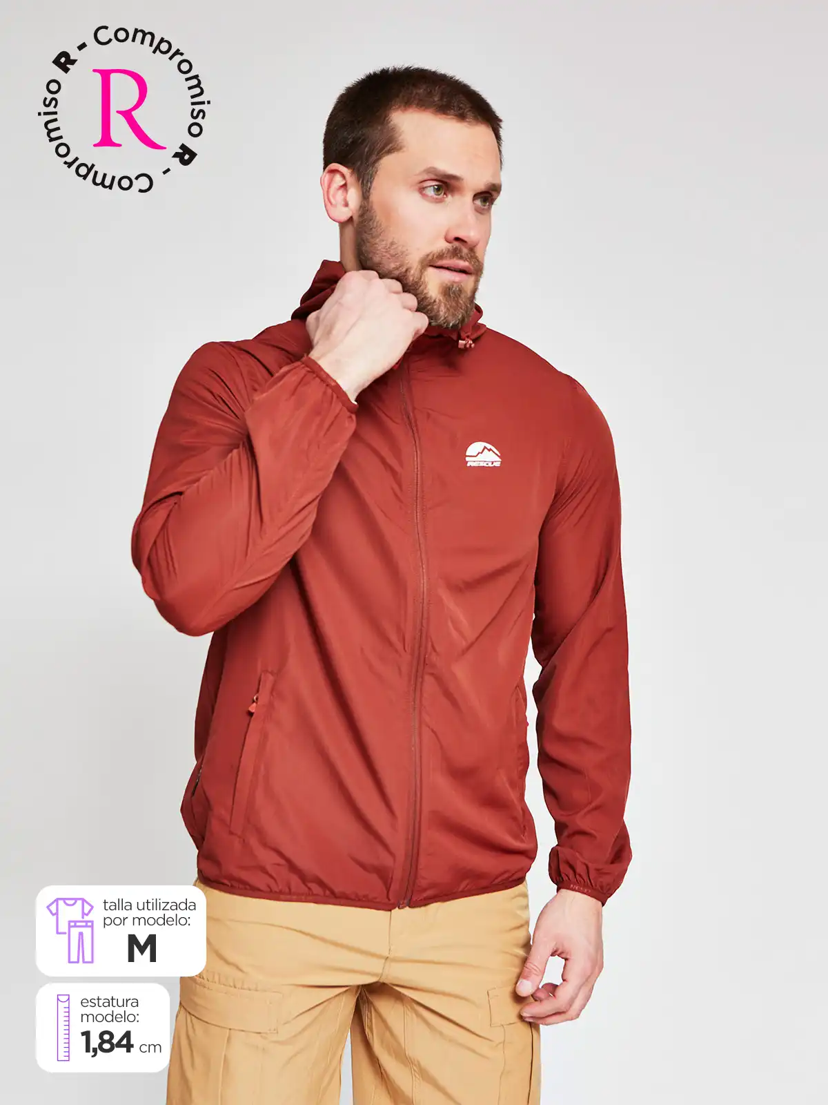 CHAQUETA CORTAVIENTO HOMBRE RESCUE