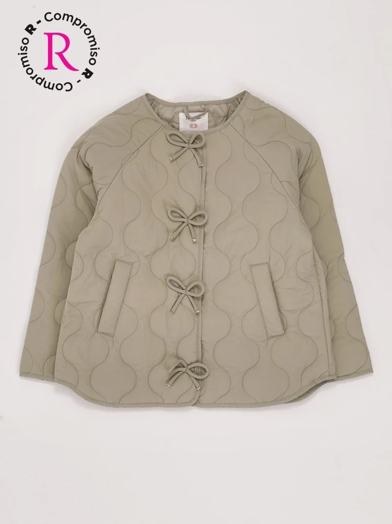 PARKA NIÑA HARVEST CON LAZOS - 3