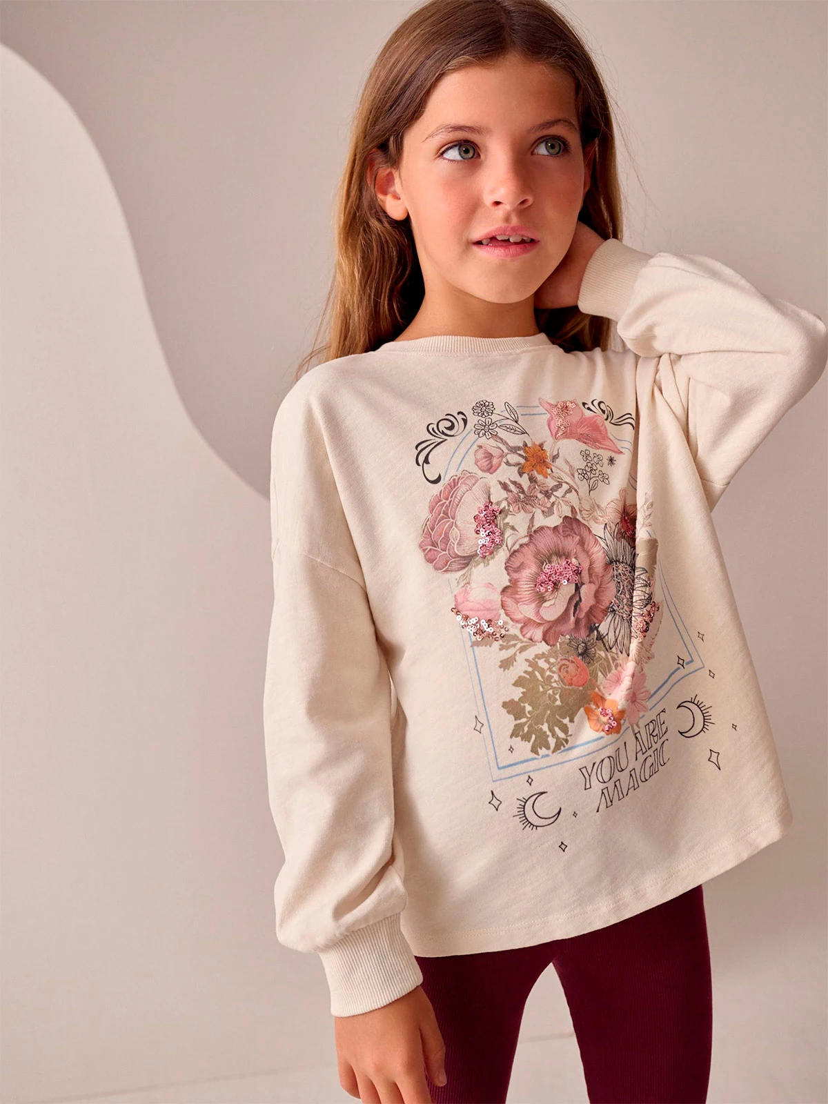 POLERA MANGA LARGA NIÑA NEXT - 1