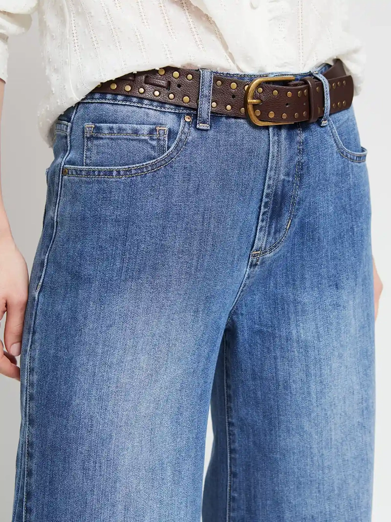 JEANS MUJER TATIENNE ALGODÓN WIDE LEG - 4