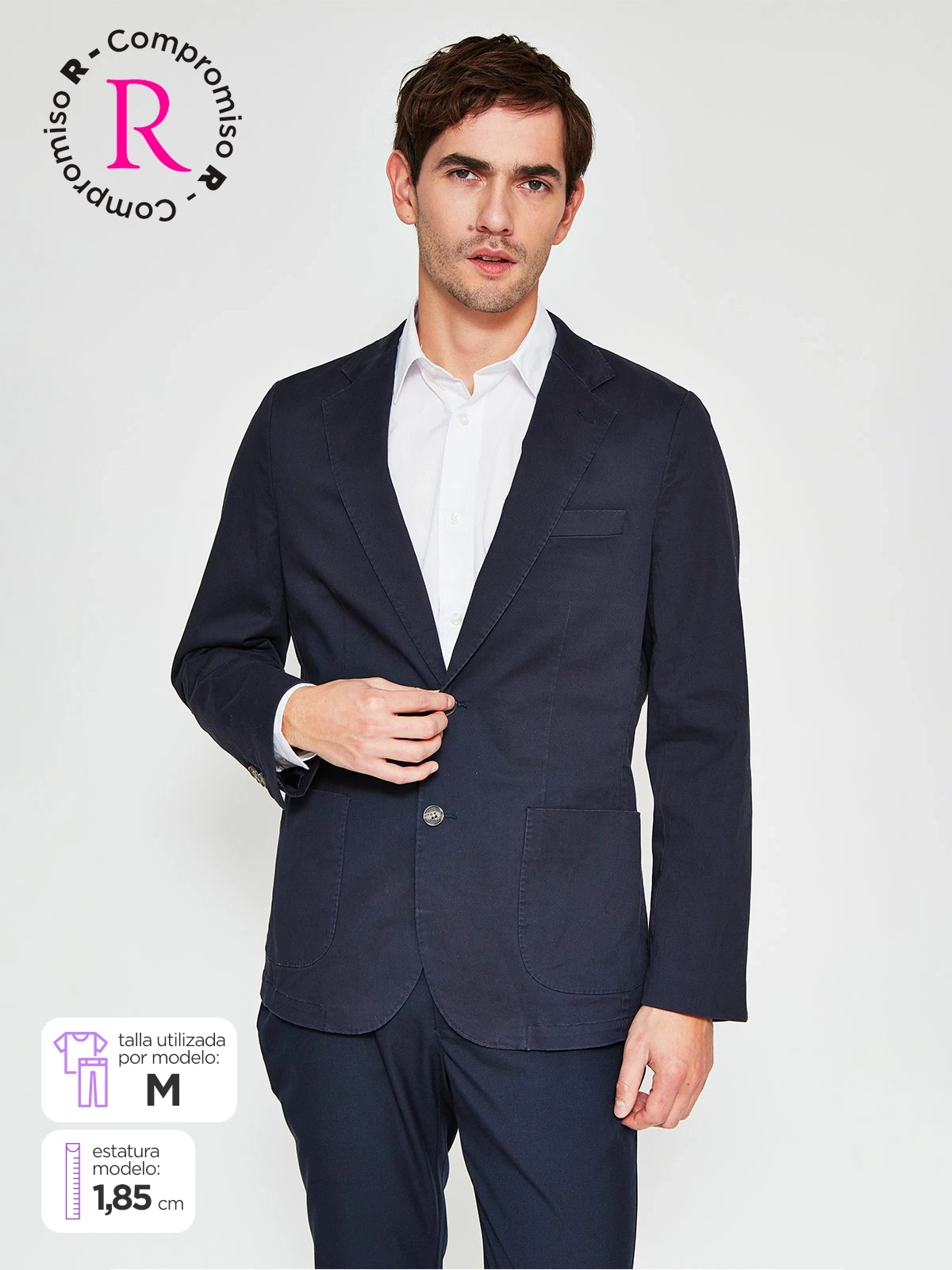 BLAZER HOMBRE MARQUIS ALGODÓN  - 1