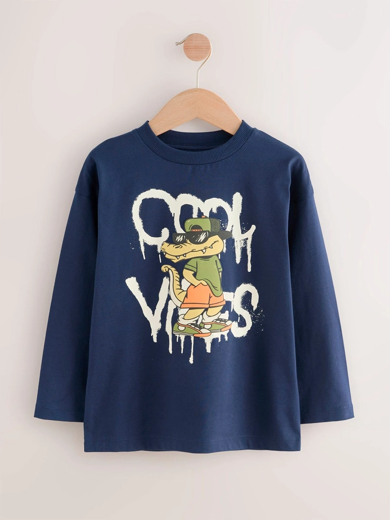 POLERA MANGA LARGA NIÑO NEXT - 1