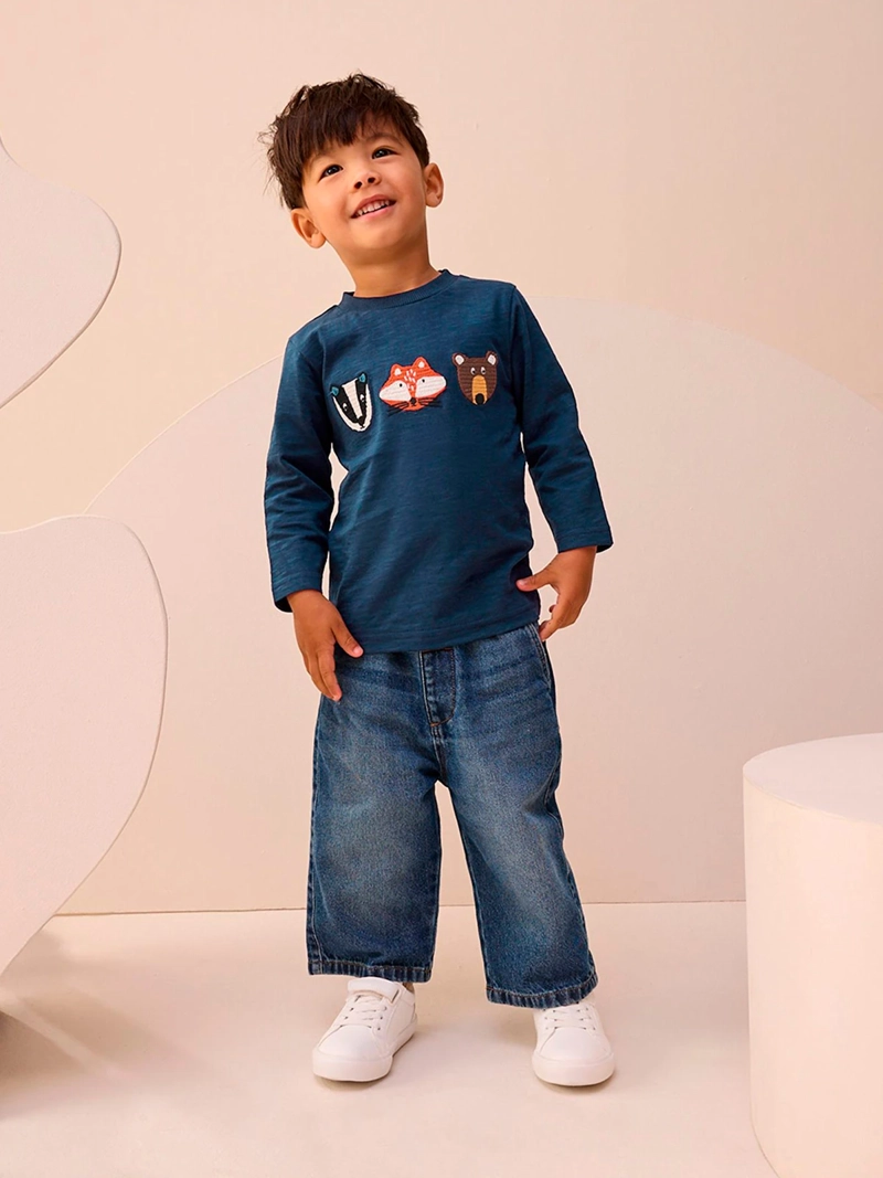 POLERA MANGA LARGA NIÑO NEXT - 1
