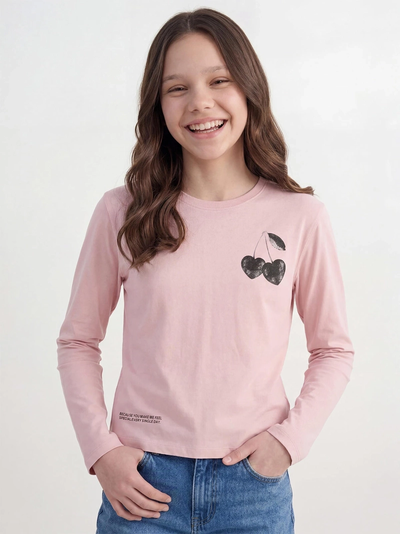 INDEX TEEN POLERA MANGA LARGA INDEX TEEN ESTAMPADO