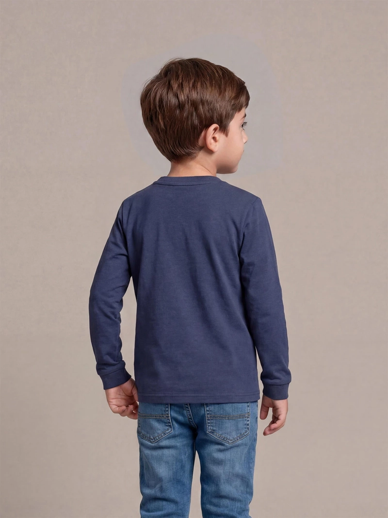 POLERA MANGA LARGA NIÑO HARVEST - 2