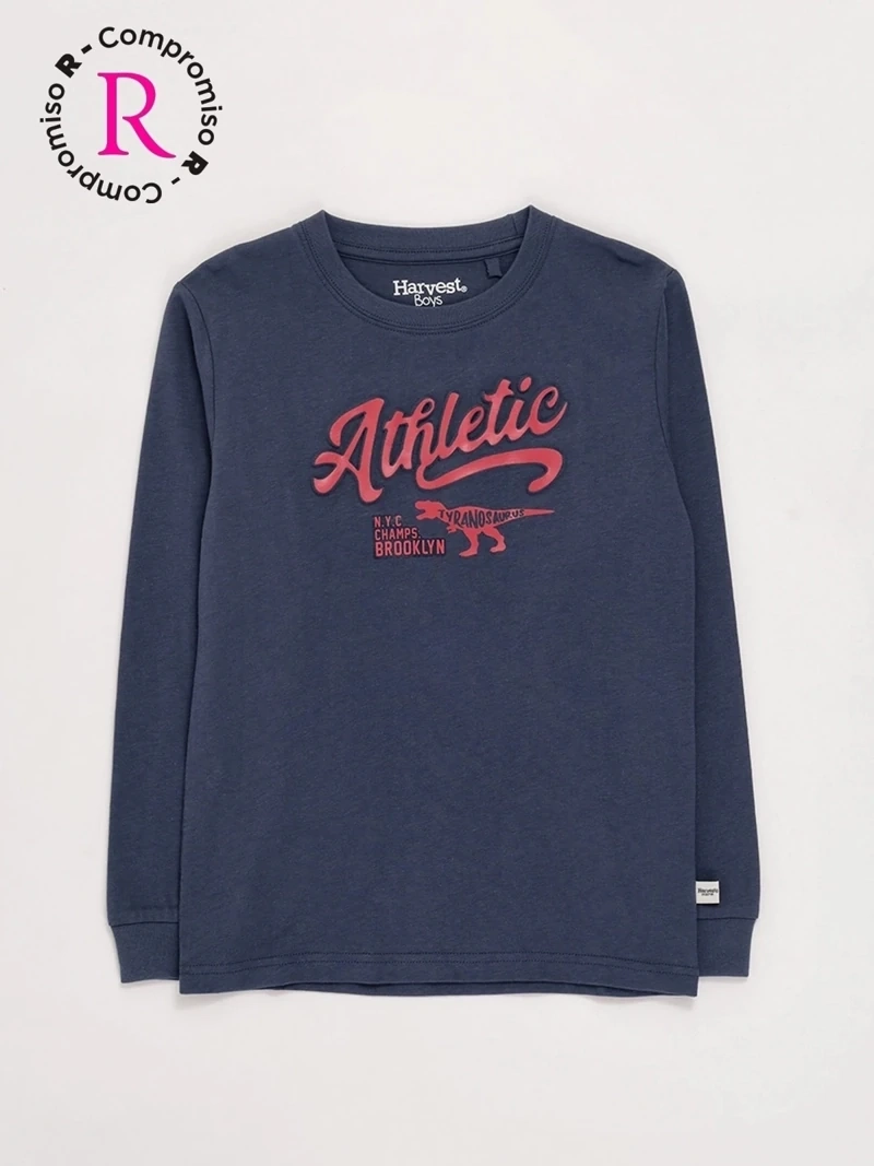 POLERA MANGA LARGA NIÑO HARVEST - 3