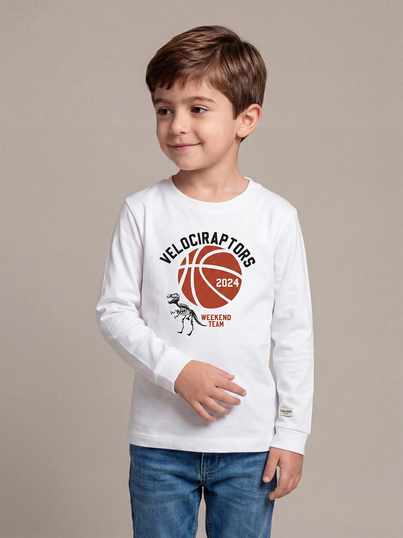 POLERA MANGA LARGA NIÑO HARVEST - 1