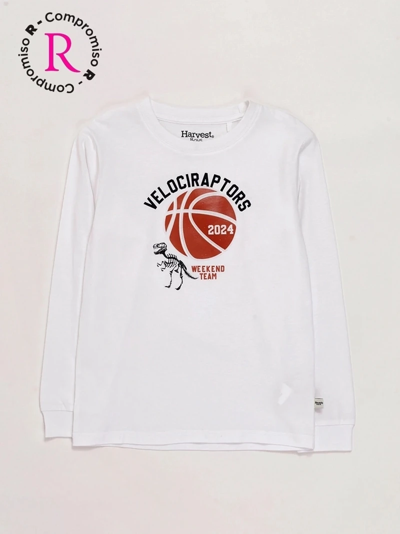 POLERA MANGA LARGA NIÑO HARVEST - 3