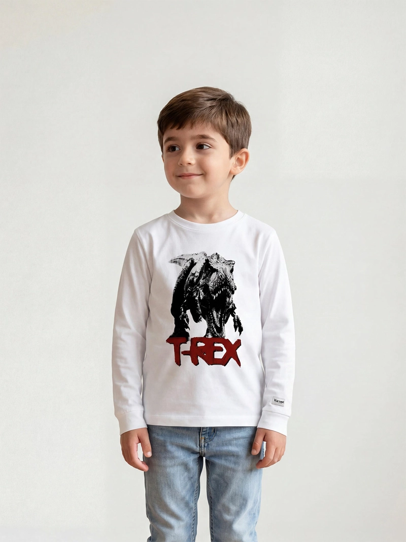 POLERA MANGA LARGA NIÑO HARVEST - 1