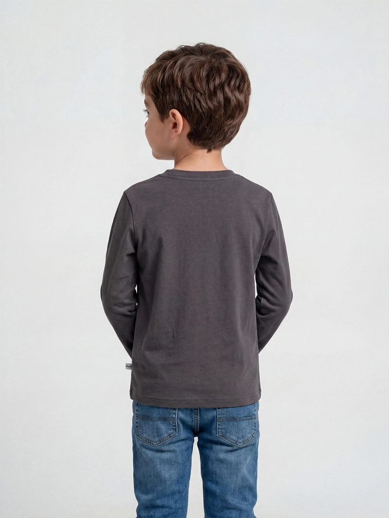 POLERA MANGA LARGA NIÑO HARVEST - 2