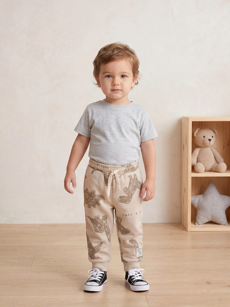 PANTALÓN DE BUZO NIÑO BABY HARVEST ESTAMPADO - 1