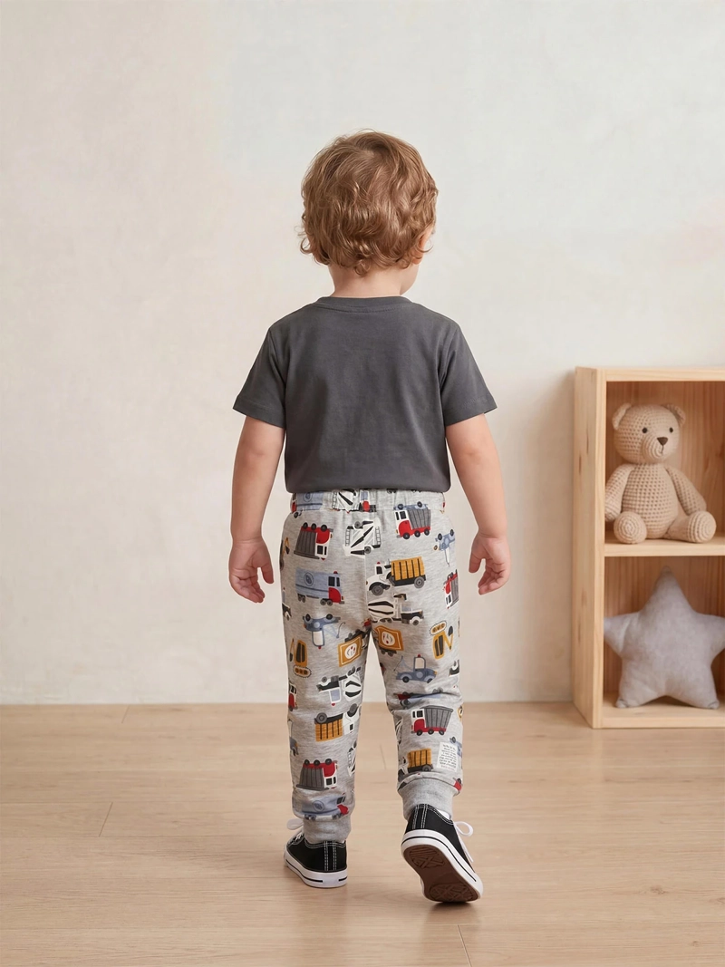 PANTALÓN DE BUZO NIÑO BABY HARVEST ESTAMPADO - 2